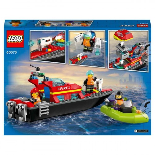 LEGO City İtfaiye Kurtarma Teknesi 60373