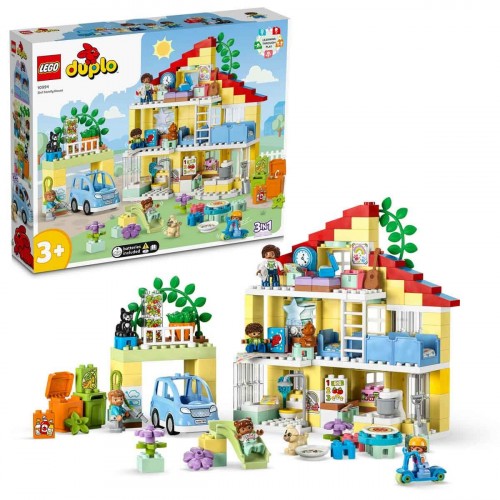 LEGO DUPLO Kasabası 3ü1 Arada Aile Evi 10994