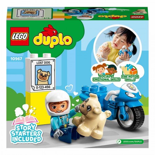 LEGO DUPLO Kurtarma Polis Motosikleti 10967