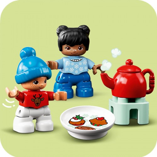 LEGO DUPLO Noel Babanın Zencefilli Kurabiye Evi 10976