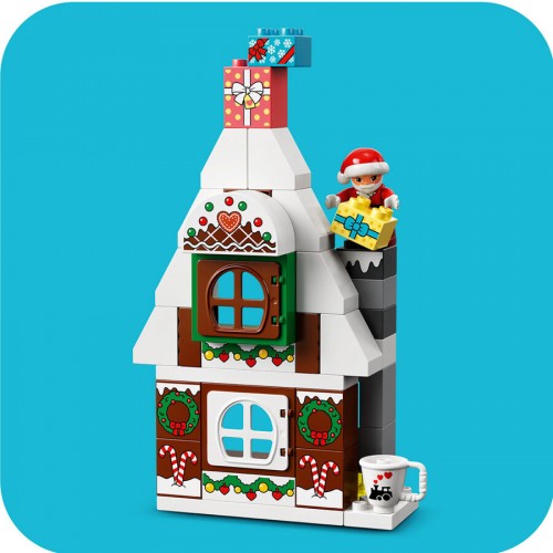 LEGO DUPLO Noel Babanın Zencefilli Kurabiye Evi 10976