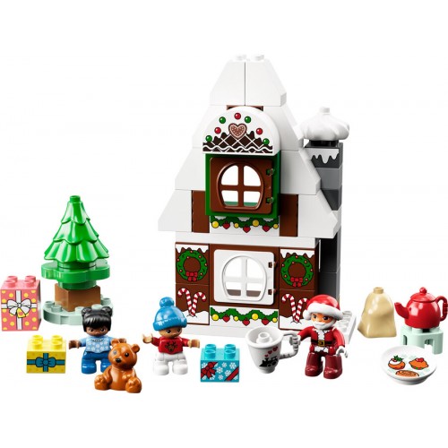 LEGO DUPLO Noel Babanın Zencefilli Kurabiye Evi 10976