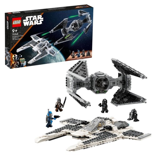 LEGO Star Wars 75348 Mandalorian Fang Fighter TIE Interceptor'a Karşı