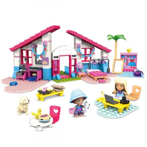 Mega Bloks Barbie Malibu Evi GWR34