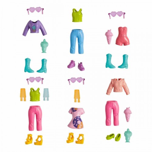 Polly Pocket Minik Lezzetler Dondurma Arabası Polly ve Shani HHX77