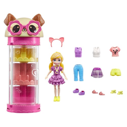 Polly Pocket Moda Eğlencesi Oyun Setleri HKW04-HKW06