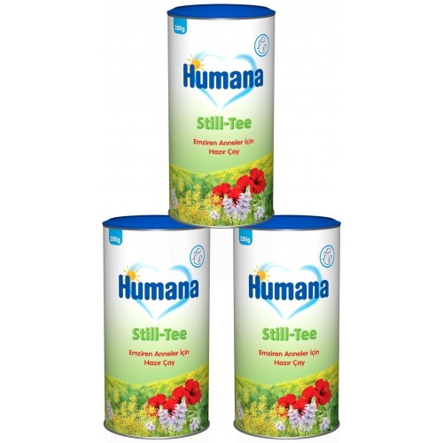 Humana Still-Tee 200 gr Emziren Anne İçeceği x 3 Adet