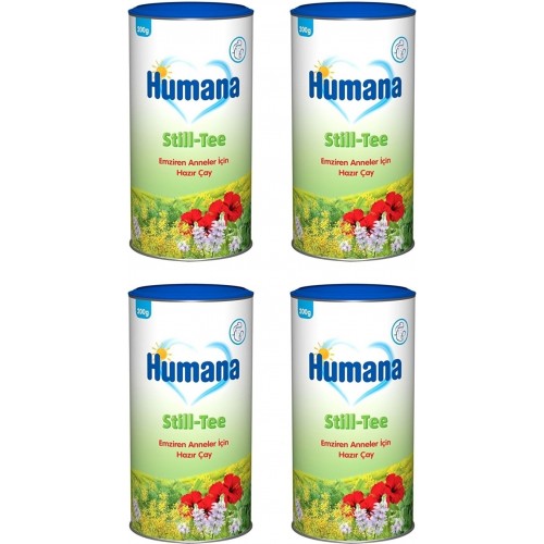 Humana Still-Tee 200 gr Emziren Anne İçeceği x 4 Adet