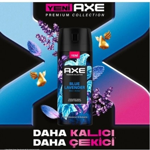 Axe Erkek Deodorant Spray Blue Lavender 150 ml