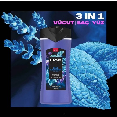 Axe Premium Collection Duş Jeli Blue Lavender 300 ml x 2 Adet