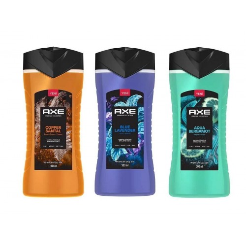 Axe Premium Collection Duş Jeli Seti 3 In 1 Vücut Saç Yüz 300 ml