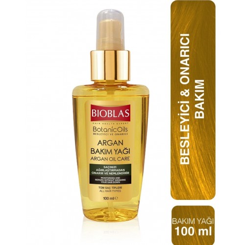 Bioblas Argan Saç Bakım Yağı 100 ml