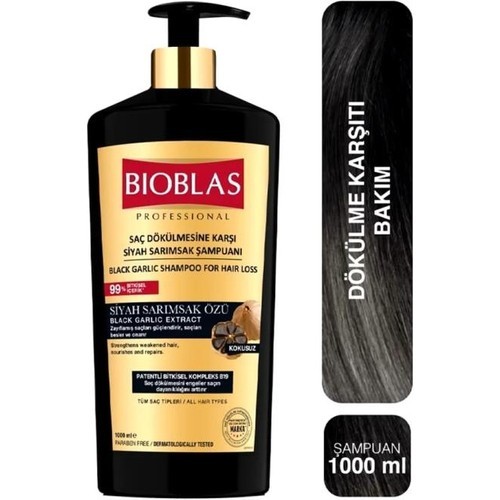 Bioblas Siyah Sarımsak Şampuanı 1000 ml