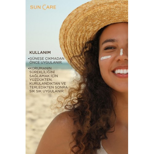 Bioxcin Sun Care Lekeye Eğilimli Ciltler Için SPF50+ Güneş Kremi 50ml