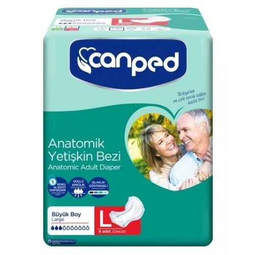 Canped Anatomik Hastabezi Normal Büyük 8 lii