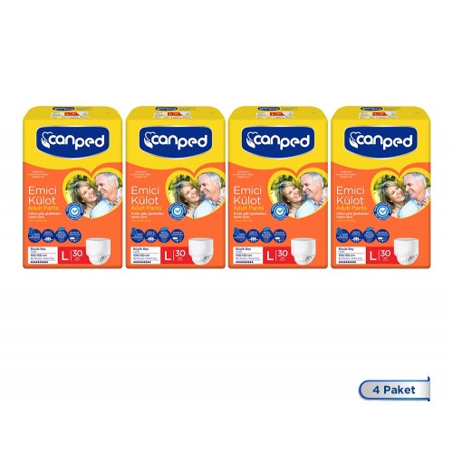 Canped Emici Külot Büyük Boy Large 120 Adet