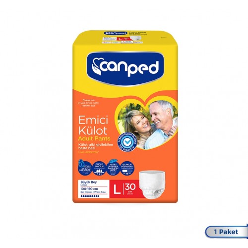 Canped Emici Külot Büyük Boy Large 30 Lu