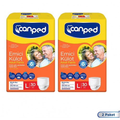 Canped Emici Külot Büyük Boy Large 60 Adet