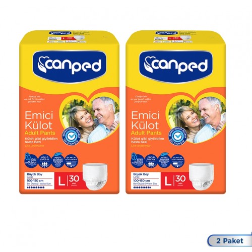 Canped Emici Külot Büyük Boy Large 60 Adett