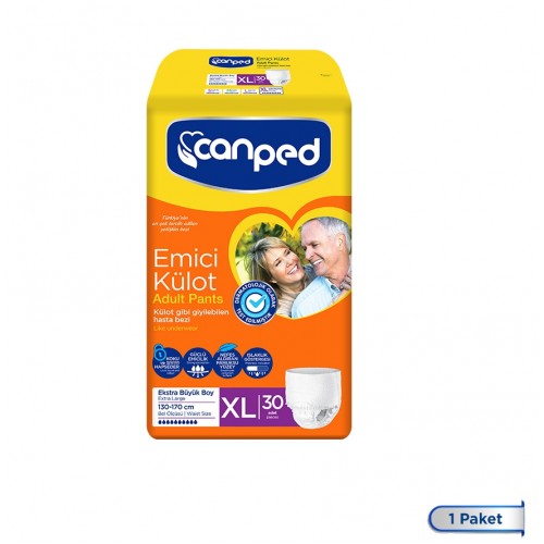 Canped Emici Külot Extra Büyük Boy Large 30 lu