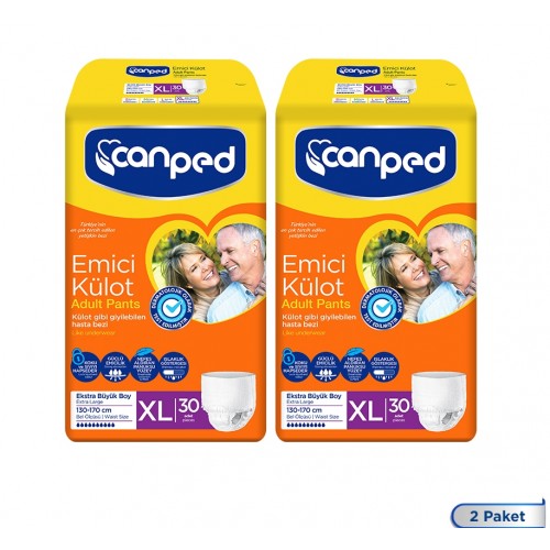 Canped Emici Külot Extra Büyük Boy Large 60 Adet