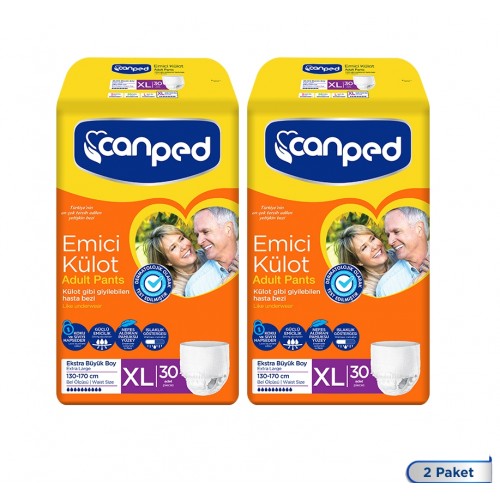 Canped Emici Külot Extra Büyük Boy Large 60 Adett