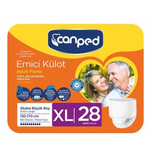 Canped Emici Külot Extra Büyük Boy XL 28 Adet