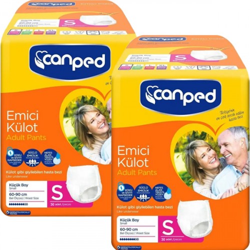 Canped Emici Külot Küçük Boy Smal S 30 lu x 2 Adet