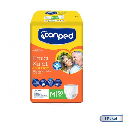 Canped Emici Külot Orta Boy Medium 30 Adett