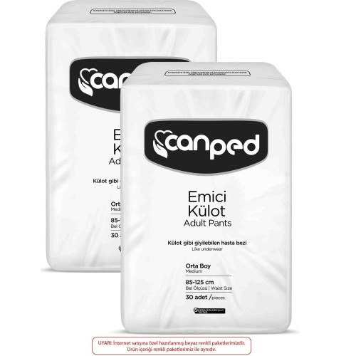 Canped Emici Külot Orta Boy Medium 60 Lıı