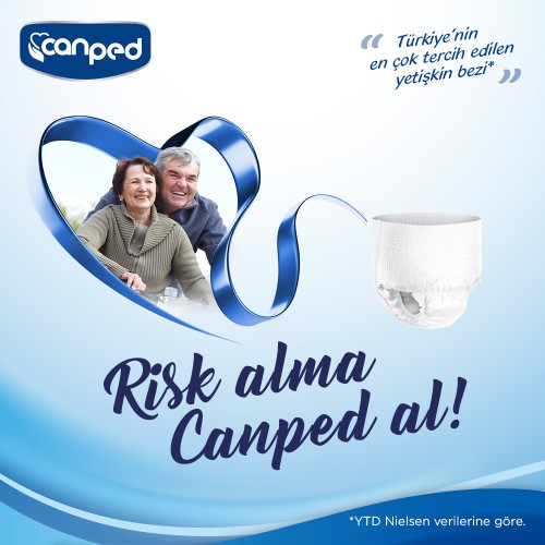 Canped Emici Külot Orta Boy Medium 60 lı