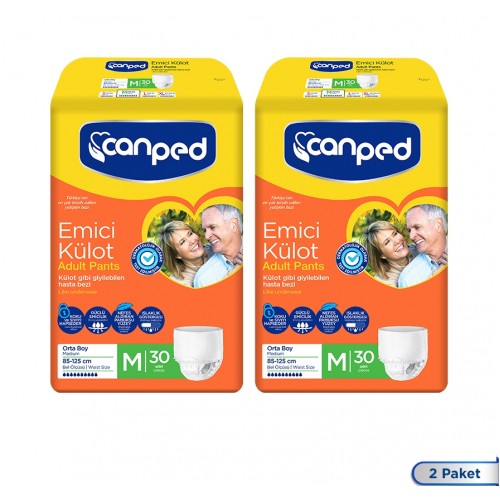 Canped Emici Külot Orta Boy Medium 60 lı