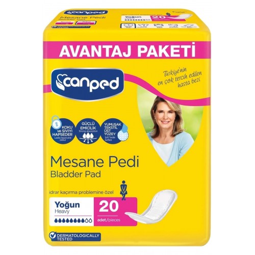 Canped Mesane Pedi Avantaj Paket Yoğun L Beden 240 Lı