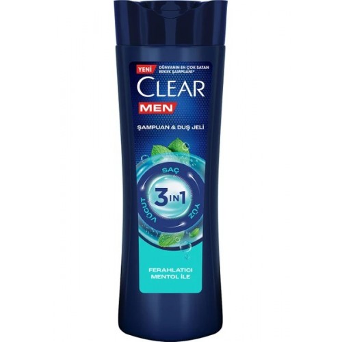 Clear Men Şampuan ve Duş Jeli Cool 350 ml