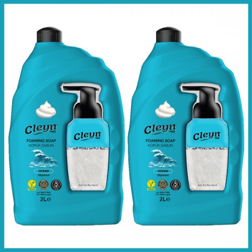 Cleyn Okyanus Köpük Sabun 2 Litre x 2 Adet