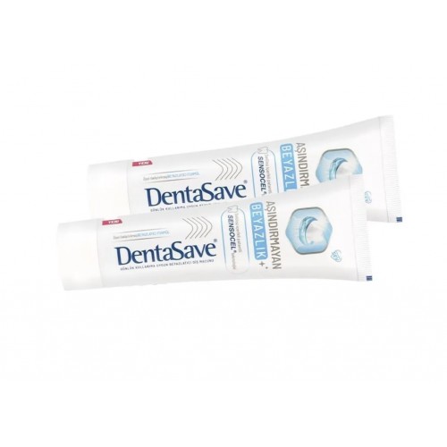 Dentasave Aşındırmayan Beyazlık Diş Macunu 75 ml x 2 Adet