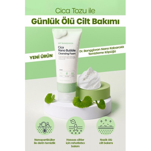 Dr. Banggiwon Cica Nano Kabarcık Yüz Temizleme Köpüğü 200 ml