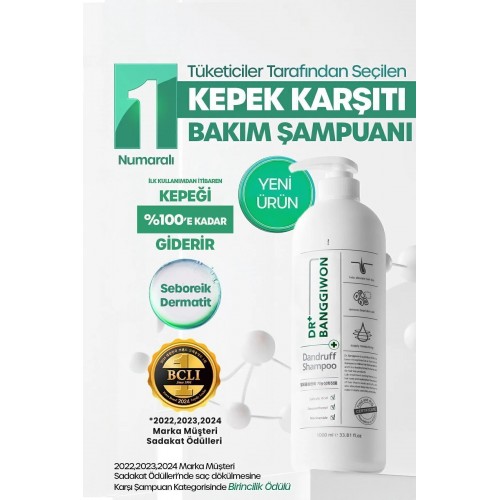 Dr. Banggiwon Clinical Kepek Şampuan Saç Derisi Anti Dandruff 1000 ml