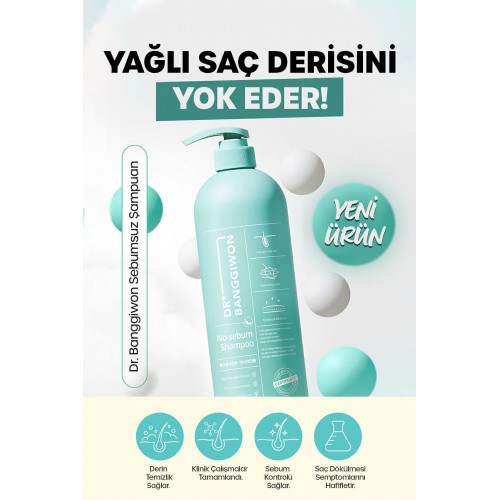 Dr. Banggiwon Yağlı Saçlar İçin Sebum Dengeleyici Şampuanı 1000 ml