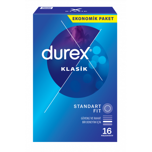 Durex Klasik Kondom 16 lı