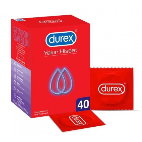 Durex Yakın Hisset Kondom 40 lı