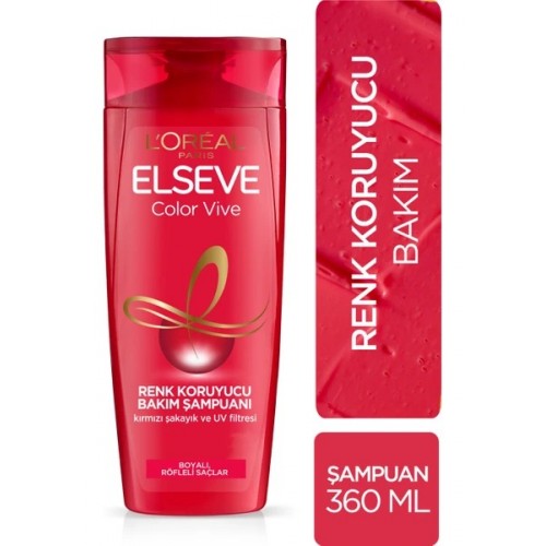 Elseve Colorvive Renk Koruyucu Bakım Şampuanı 360 ml