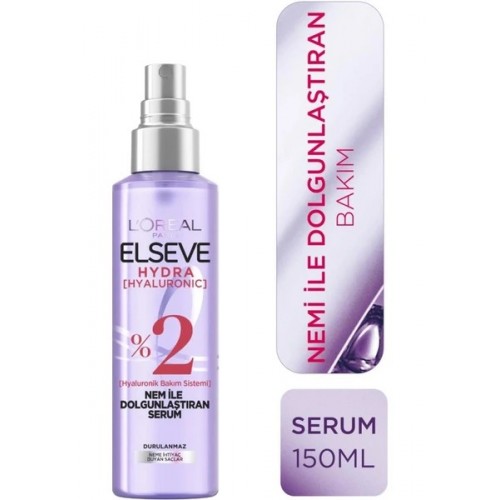 Elseve Hydra Nem Ile Dolgunlaştıran Sprey Serum 150 ml