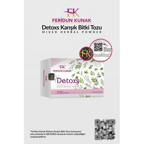 Feridun Kunak Karışık Bitki Detoxs Çayı 30 Adet