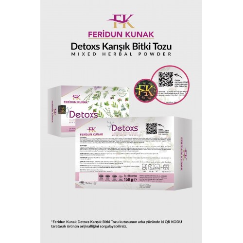 Feridun Kunak Karışık Bitki Detoxs Çayı 30 Adet