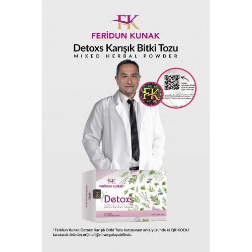 Feridun Kunak Karışık Bitki Detoxs Çayı 30 Adet x 3 Adet