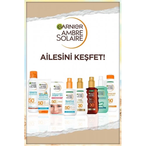 Garnier Ambre Solaire İdeal Bronzluk Bronzlaştırıcı Yağ 200 ml