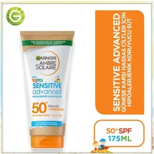 Garnier Ambre Solaire Kids Hipoalerjenik Koruma Güneş Süt SPF50 175 ml