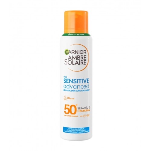 Garnier Ambre Solaire Sensitive Advanced SPF50 Mist Güneş Sprey 150 ml