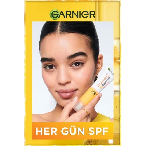 Garnier C Vitamini Günlük Güneş Koruyucu Fluid Yüz Kremi Spf50 40 ml